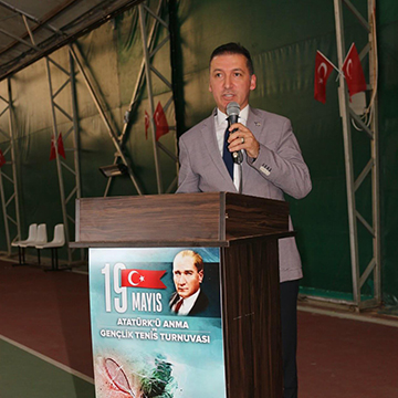 19 Mayıs Atatürk'ü Anma ve Gençlik Tenis Turnuvası